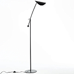 Торшер с поворотным плафоном Aracea Black Floor Lamp варинант исполнения - 5 | Loft Concept в Твери