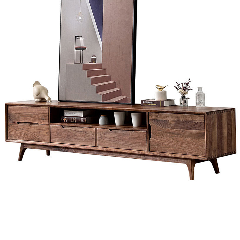 Тумба под телевизориз массива дерева TV Stand made of Walnut Wood Орех Тумба под телевизориз массива дерева TV Stand made of Walnut Wood Орех в Твери | Loft Concept