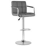 Барный стул с подлокотниками Honory Grey варинант исполнения - 1 | Loft Concept в Твери