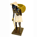 Фигурка африканского рабочего Plantation варинант исполнения - 1 | Loft Concept в Твери