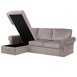 Угловой раскладной диван Athenais Sofa Velour варинант исполнения - 6 | Loft Concept в Твери