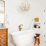 Люстра White Bionic Petals Flo Chandelier варинант исполнения - 7 | Loft Concept в Твери