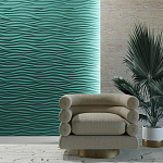 Гипсовая 3D Панель M-33 варинант исполнения - 1 | Loft Concept в Твери