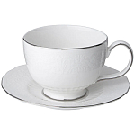 Чайный набор белый из фарфора на 6 персон 12 предметов 280 мл Garden Whisper Porcelain Set  варинант исполнения - 1 | Loft Concept в Твери