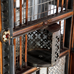 Декоративная антикварная клетка Wise Raven варинант исполнения - 4 | Loft Concept в Твери