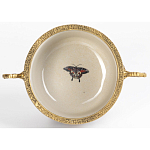 Фарфоровая чаша с бронзовыми элементами Eden Garden варинант исполнения - 4 | Loft Concept в Твери