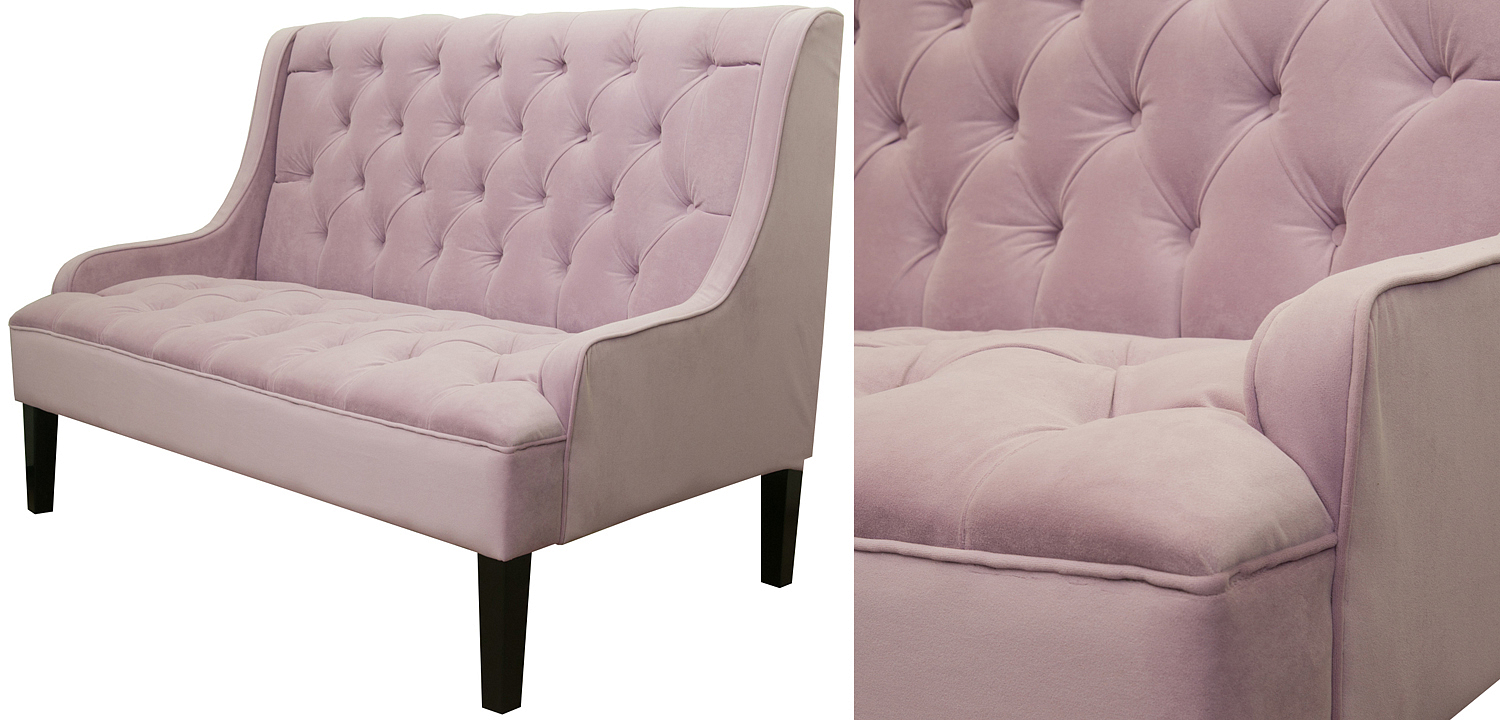 Диван Folket Sofa velour pink - Loft-Concept в Твери