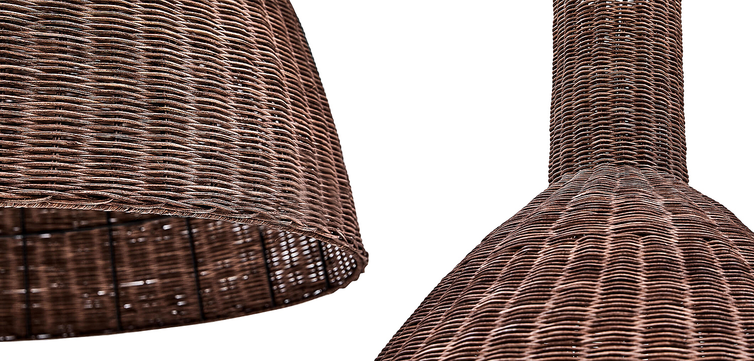 Подвесной светильник Wicker Bell 90 - Loft-Concept в Твери