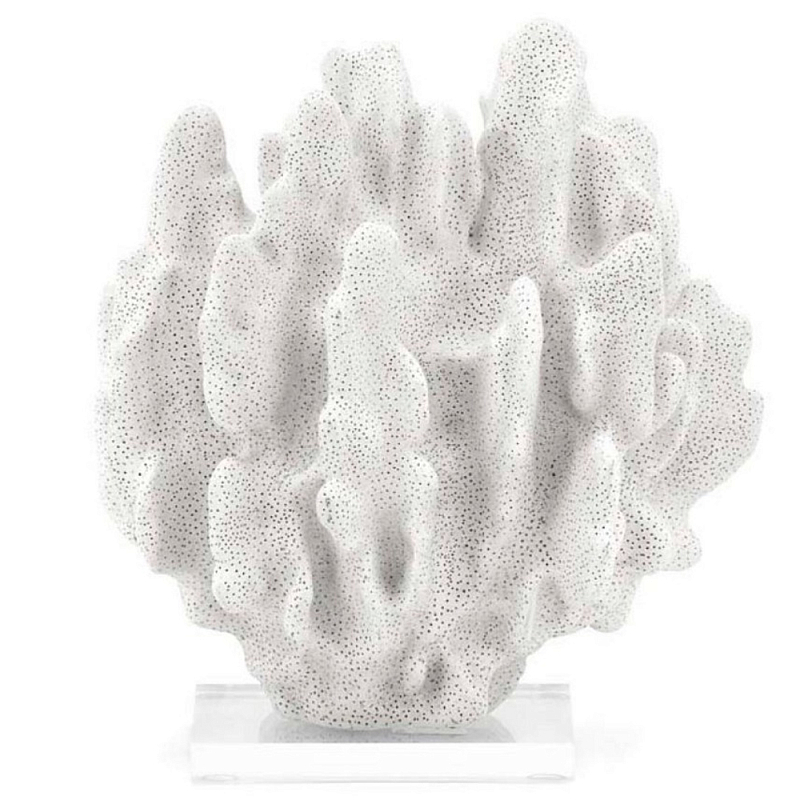 Статуэтка Coral Sponge Белый Прозрачный Статуэтка Coral Sponge Белый Прозрачный в Твери | Loft Concept