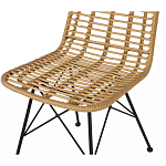 Стул с ротанговым плетением Wicker Stool без подлокотников варинант исполнения - 7 | Loft Concept в Твери