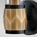 Бра для ванных комнат с прозрачным стеклянным плафоном в форме цилиндра Hinkley варинант исполнения - 15 | Loft Concept в Твери