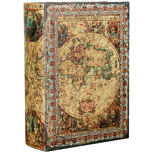Шкатулка-книга Vintage World Map Book Box