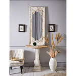 Зеркало настенное с деревянной рамой в винтажном исполнении Palace Baroque варинант исполнения - 3 | Loft Concept в Твери