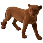 Декоративная статуэтка коричневый флок Сheetah Statuette варинант исполнения - 1 | Loft Concept в Твери