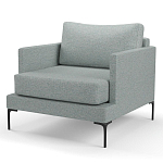 Мебельная ткань Шенилл голубой цвет 138 см T4-20 варинант исполнения - 8 | Loft Concept в Твери