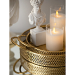 Поднос железный Gold Mesh варинант исполнения - 6 | Loft Concept в Твери