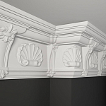 Карниз с орнаментом KO-07 варинант исполнения - 1 | Loft Concept в Твери