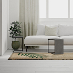 Комплект из 2-х приставных столов серого цвета из дерева ZIGOSH RETRO GREY варинант исполнения - 3 | Loft Concept в Твери