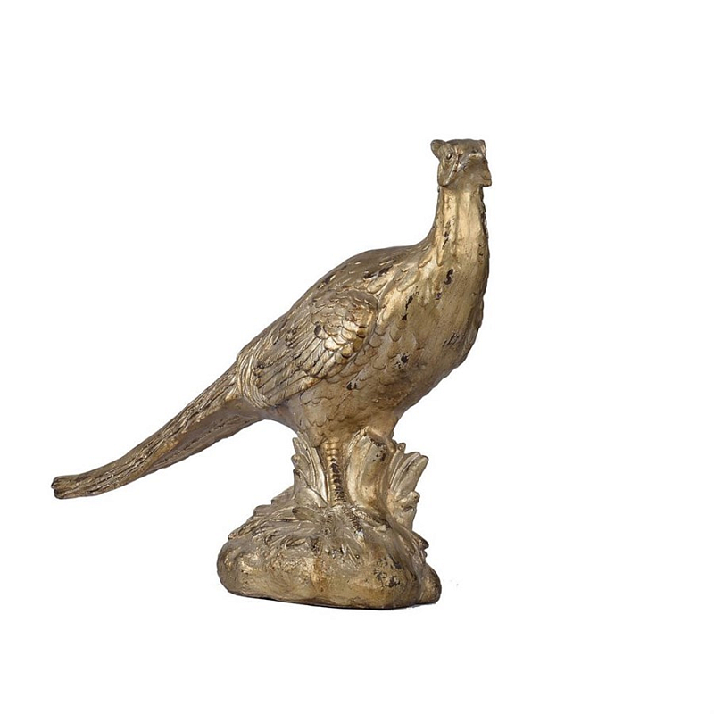 Статуэтка Golden Pheasant Золотой Статуэтка Golden Pheasant Золотой в Твери | Loft Concept