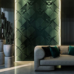 Гипсовая 3D Панель D-03