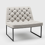 Мебельная ткань Sorbettol Шенилл Сееро-бежевый N 1120 варинант исполнения - 7 | Loft Concept в Твери