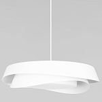 Подвесной светильник круглый белого цвета из металла Vita Cuna варинант исполнения - 1 | Loft Concept в Твери