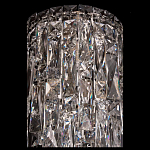 Бра с каскадом из прозрачного хрусталя и корпусом из металла цвета хром Constant Sparks варинант исполнения - 1 | Loft Concept в Твери