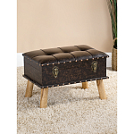 Пуф Leather Chest варинант исполнения - 5 | Loft Concept в Твери