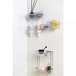 Полка напольная трехъярусная для ванной Bathroom Floor Shelf варинант исполнения - 2 | Loft Concept в Твери