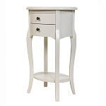 Белая тумба на фигурных ножках Shelby варинант исполнения - 2 | Loft Concept в Твери