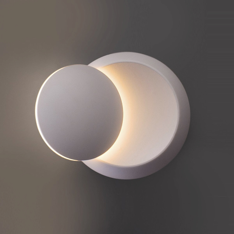 Бра Light Point Luna Wall Lamp White Белый Бра Light Point Luna Wall Lamp White Белый в Твери | Loft Concept