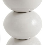 Приставной столик белого цвета Bead варинант исполнения - 2 | Loft Concept в Твери