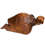 Статуэтка морская черепаха из дерева суар Carapace варинант исполнения - 2 | Loft Concept в Твери