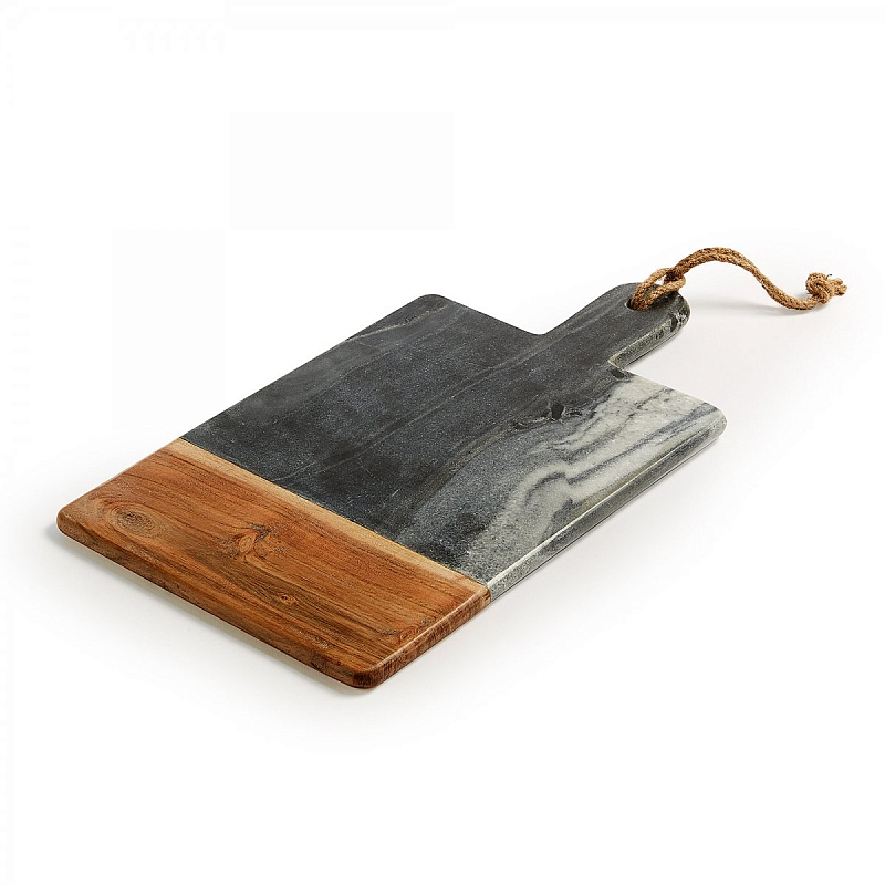 Разделочная доска Wood Strip Серый Коричневый в Твери | Loft Concept 