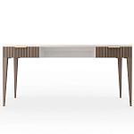 Рабочий стол с прямоугольной белой столешницей и 2-мя ящиками Harper Line варинант исполнения - 1 | Loft Concept в Твери