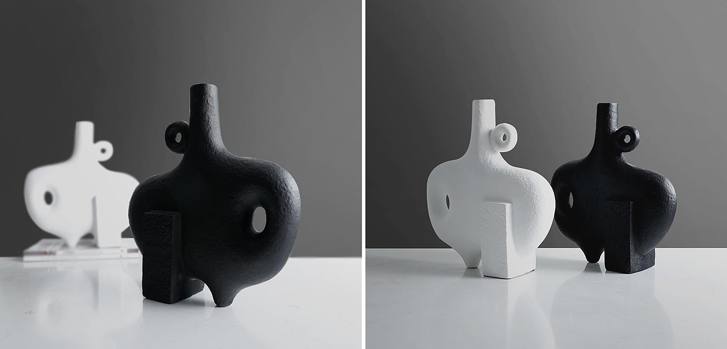 Ваза Molecule Collection Nao White Vase Ваза Molecule Collection Nao White Vase - Loft-Concept в Твери