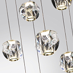 Люстра каскадня с 27-ю прозрачными шарообразными подвесами Bubbles Bocci варинант исполнения - 3 | Loft Concept в Твери