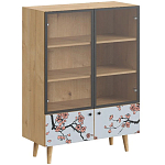 Витрина с изображением на дверцах Elise Cupboard варинант исполнения - 6 | Loft Concept в Твери