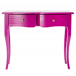Консоль с выдвижными ящиками Colorfy Pink варинант исполнения - 1 | Loft Concept в Твери