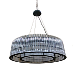 Подвесная люстра круглая Double Glass Sphere варинант исполнения - 1 | Loft Concept в Твери