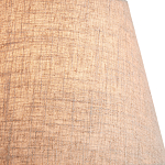 Люстра с белым каркасом и тканевыми абажурами Natural Stems варинант исполнения - 3 | Loft Concept в Твери