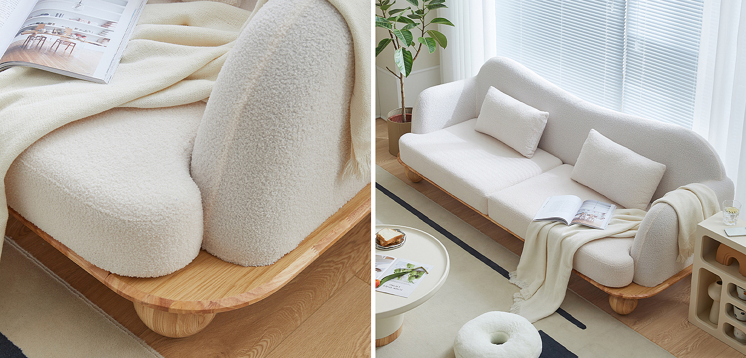 Диван Gould Wooden Forms Sofa Диван Gould Wooden Forms Sofa - Loft-Concept в Твери