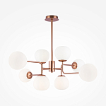 Люстра Tiepolo Ball Chandelier Gold 8 варинант исполнения - 1 | Loft Concept в Твери