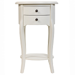 Белая тумба на фигурных ножках Shelby варинант исполнения - 1 | Loft Concept в Твери