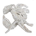 Статуэтка краб с детализированной текстурой в белом цвете Marine Accessories варинант исполнения - 2 | Loft Concept в Твери