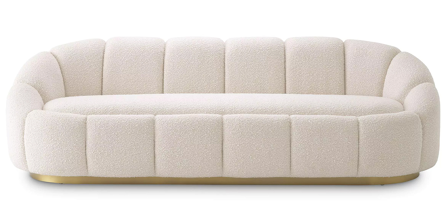 Диван Eichholtz Sofa Inger Boucle Cream Диван Eichholtz Sofa Inger Boucle Cream - Loft-Concept в Твери