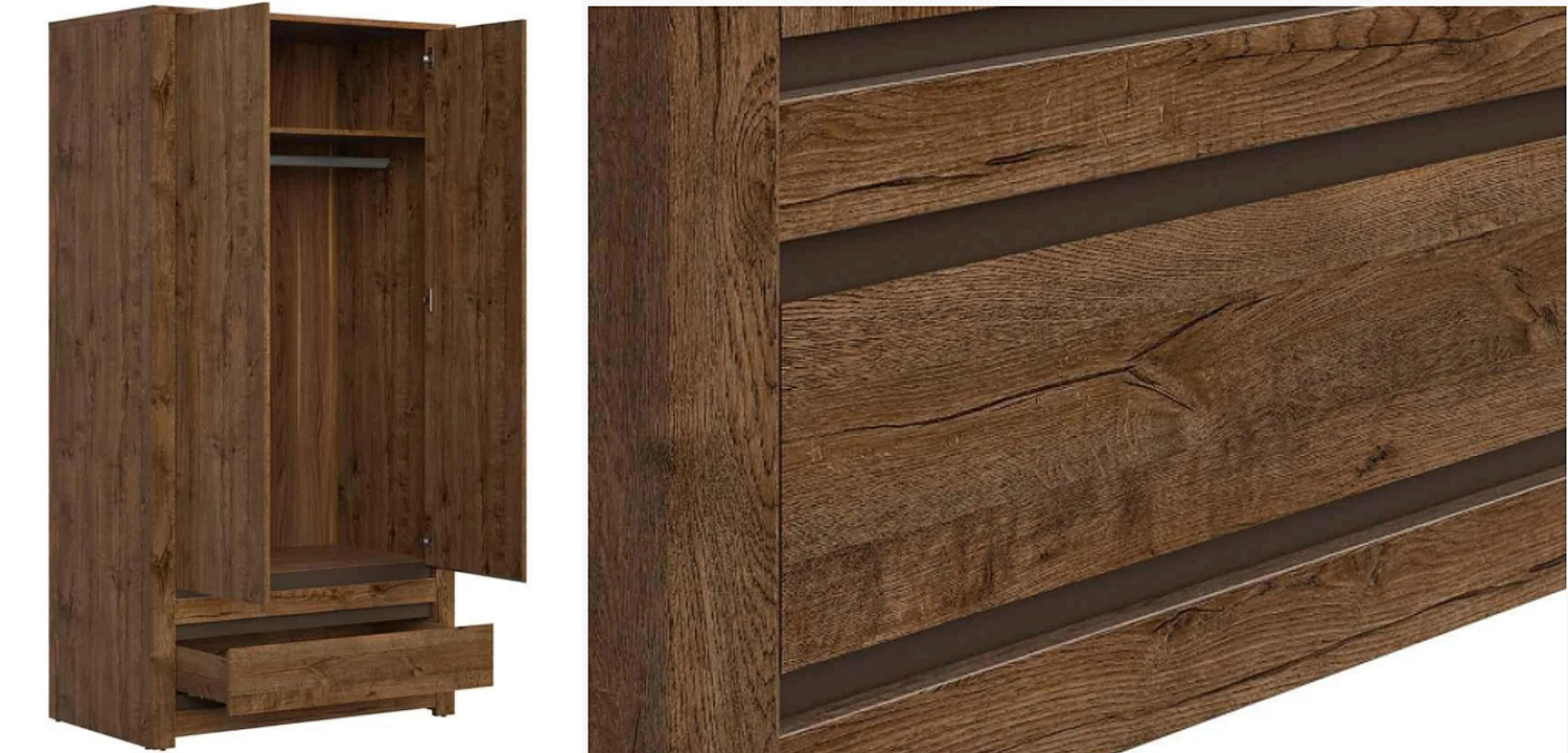 Шкаф Helga Wardrobe две двери Шкаф Helga Wardrobe две двери - Loft-Concept в Твери
