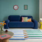 Настенное зеркало с волнистой рамой Mune Mirror Red варинант исполнения - 4 | Loft Concept в Твери