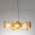 Люстра с рельефным стеклом Chandelier Ingrid варинант исполнения - 6 | Loft Concept в Твери