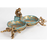 Блюдо двойное из фарфора Crogy варинант исполнения - 3 | Loft Concept в Твери